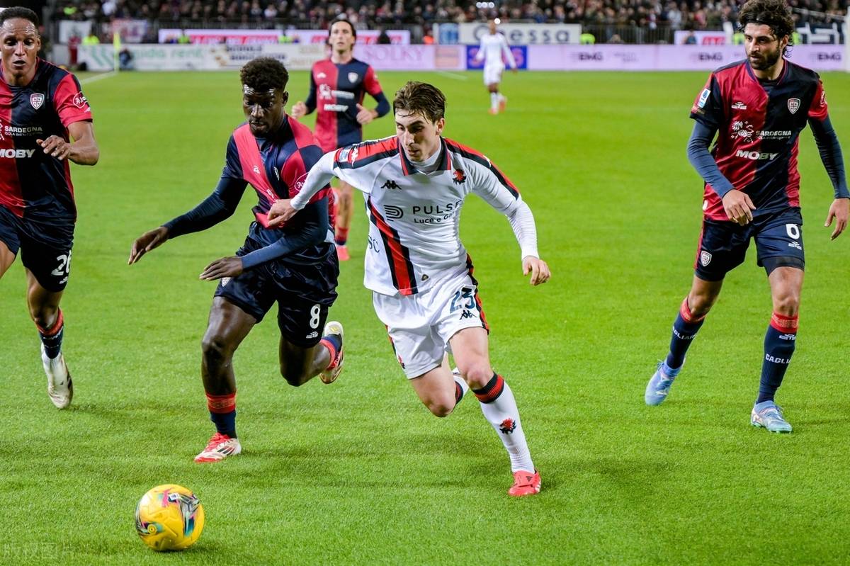 热那亚中场送出神级传球，助攻破门得分的简单介绍